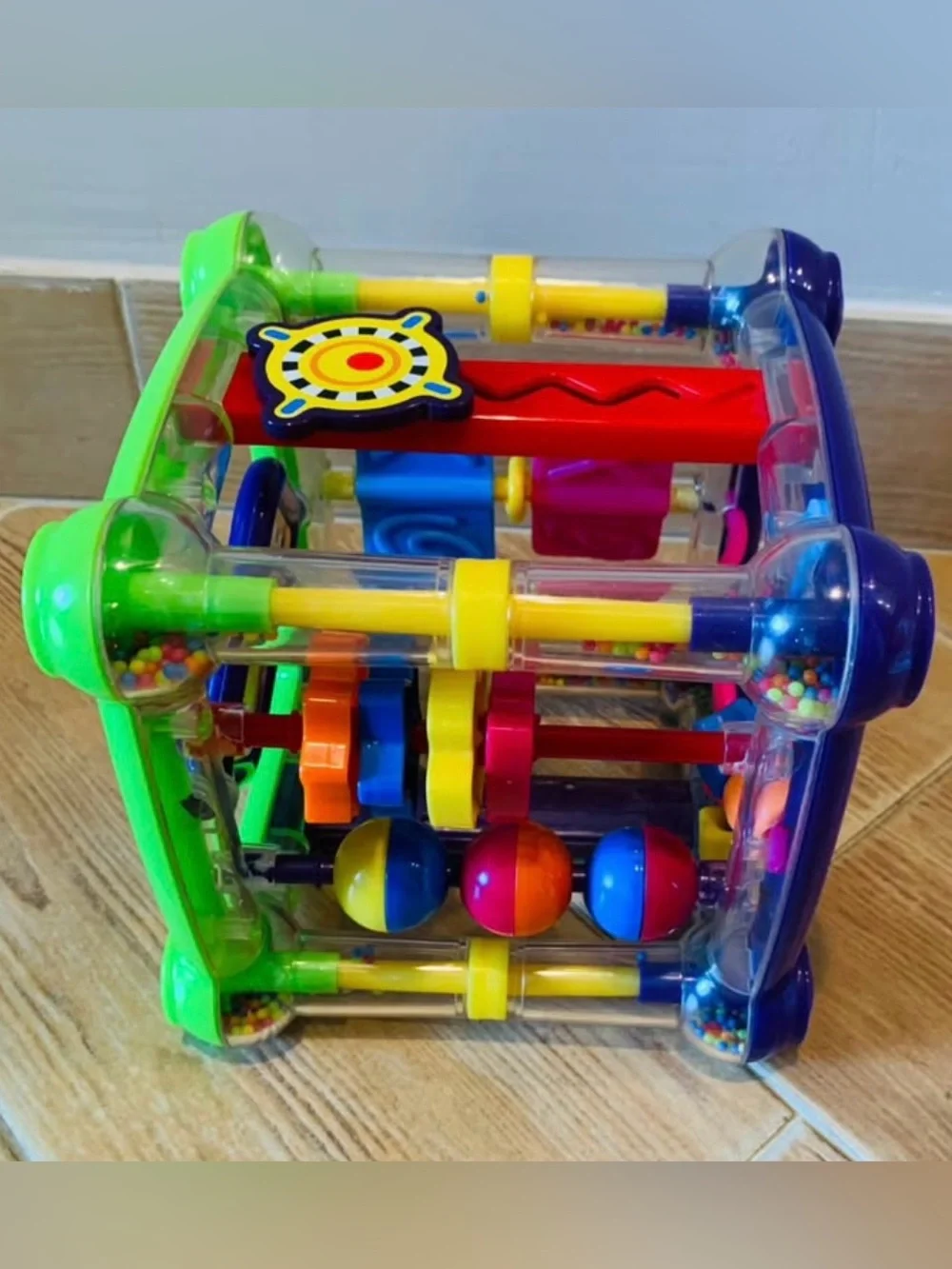 Colorful Activity Cube for Kids - Multicolor Educational Toy